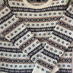 J. Crew Multicolor Wool Sweater